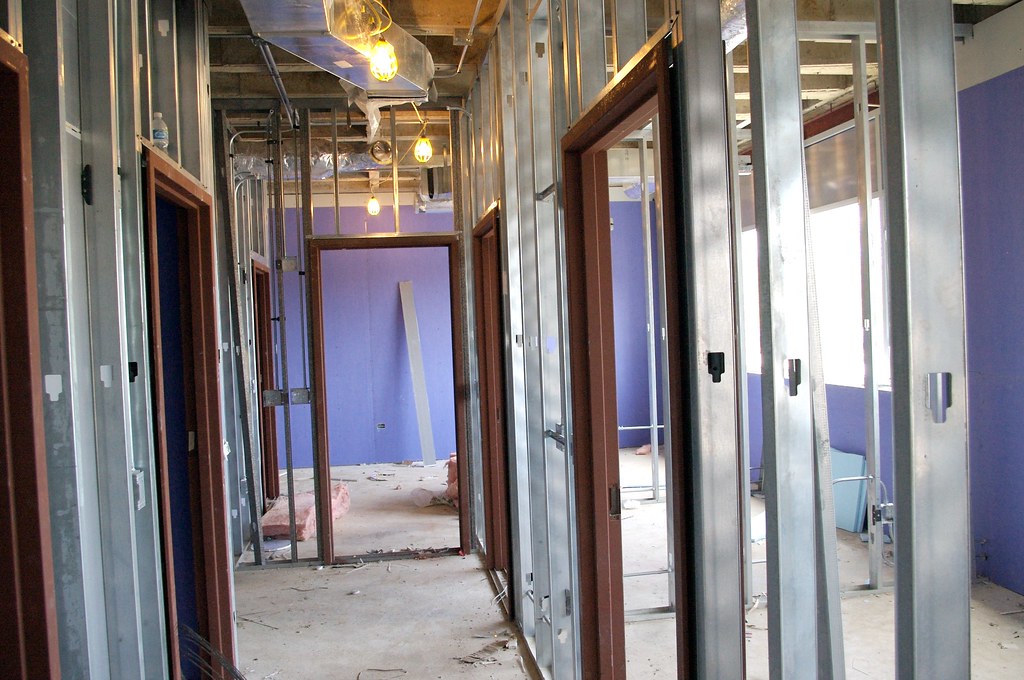 Representative commercial & tenant improvements construction work